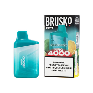 Brusko NRG 4000 Лимон, Лайм Brusko NRG 4000 Лимон, Лайм