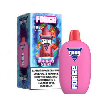 GANG FORCE 10000 Клубничная Жвачка GANG FORCE 10000 Клубничная Жвачка