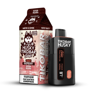 TIKOBAR HUSKY Сибирь 12000 Персик, Малина TIKOBAR HUSKY Сибирь 12000 Персик, Малина