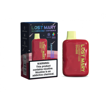 Lost Mary OS4000 Cranberry Soda (Клюквенная содовая) Lost Mary OS4000 Cranberry Soda (Клюквенная содовая)