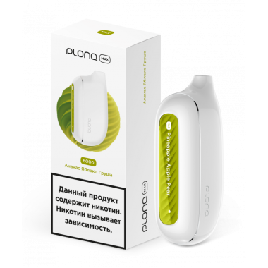 Plonq MAX 6000 Ананас, Яблоко, Груша Plonq MAX 6000 Ананас, Яблоко, Груша