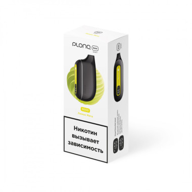 Plonq MAX SMART 8000 Лимон, Мята Plonq MAX SMART 8000 Лимон, Мята